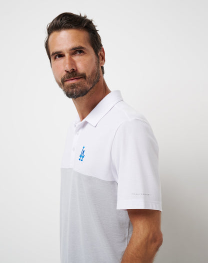 Travis Mathew Online Los Angeles Dodgers Home Run Leader Polo Men|Game Day|New