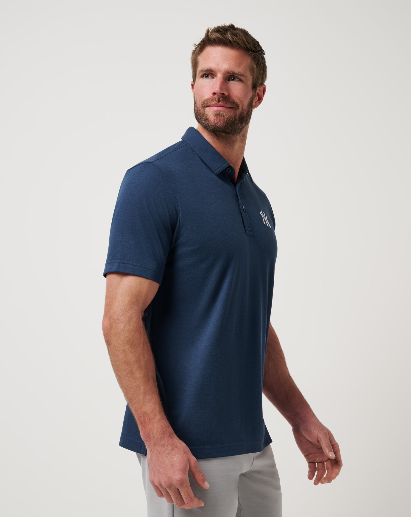 Travis Mathew Outlets New York Yankees Playoff Pitch Polo Men|Game Day|New