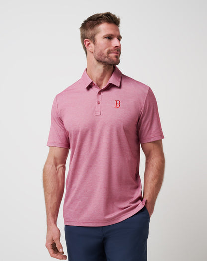 Travis Mathew For Sale Boston Red Sox Playoff Pitch Polo Men|Game Day|New