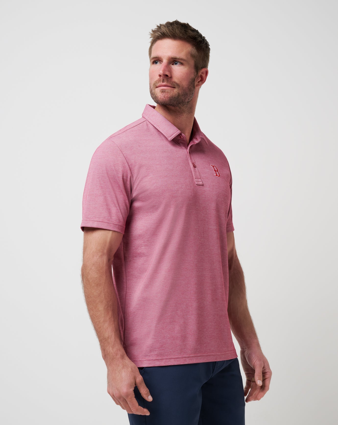 Travis Mathew For Sale Boston Red Sox Playoff Pitch Polo Men|Game Day|New