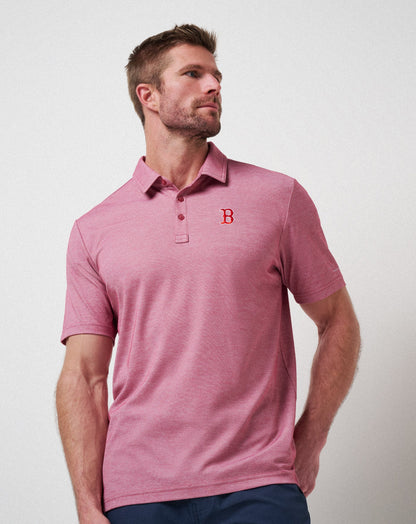 Travis Mathew For Sale Boston Red Sox Playoff Pitch Polo Men|Game Day|New