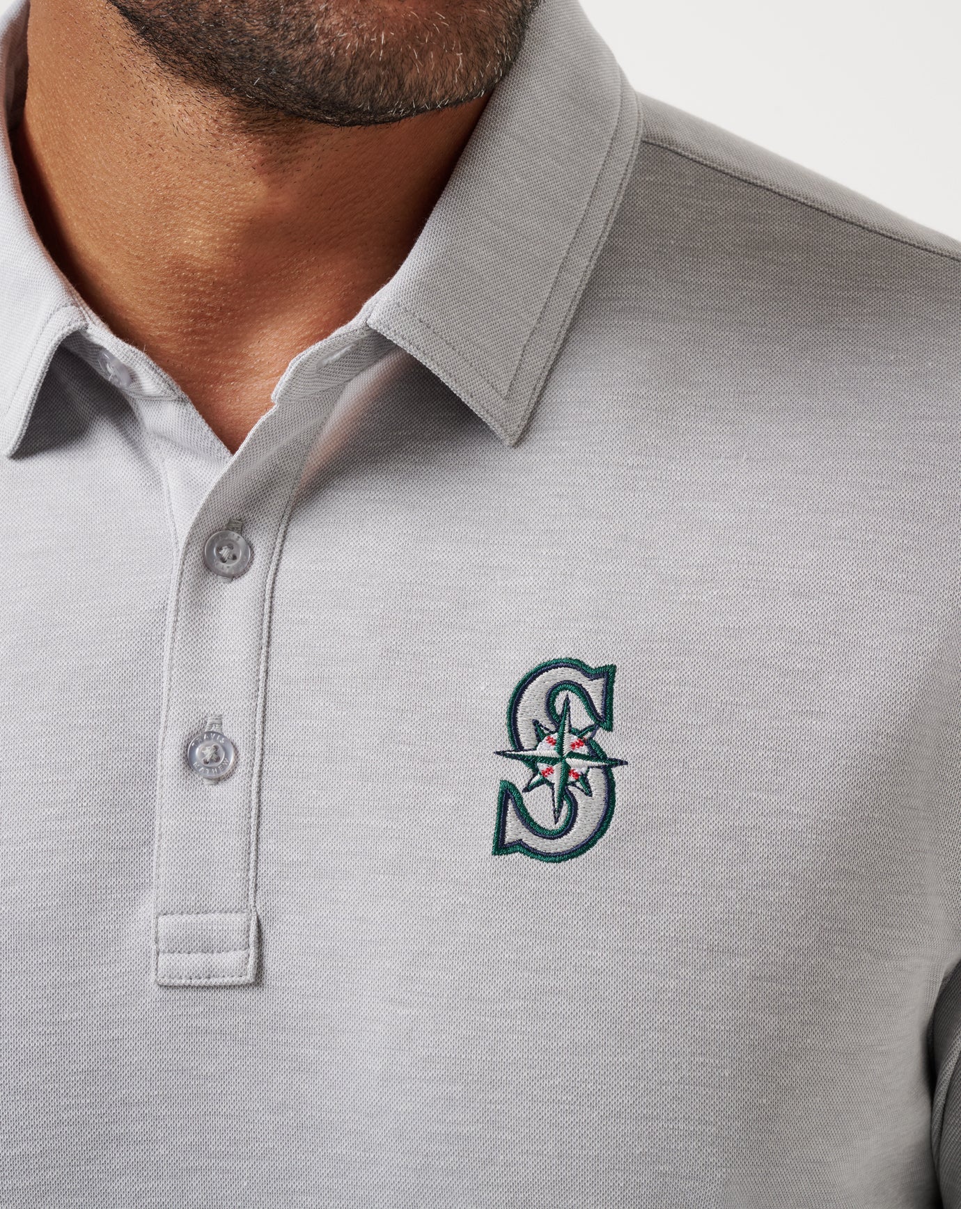 Travis Mathew Online Seattle Mariners Playoff Pitch Polo Men|Game Day|New