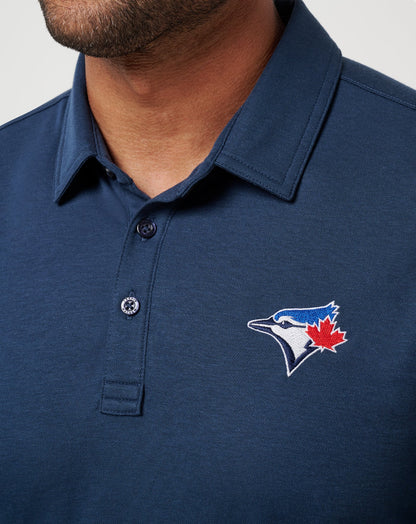 Travis Mathew Discount Toronto Blue Jays Playoff Pitch Polo Men|Game Day|New