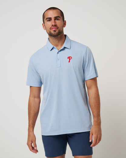Travis Mathew Outlets Philadelphia Phillies Playoff Pitch Polo Men|Game Day|New