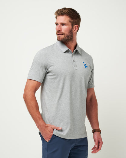 Travis Mathew Online Los Angeles Dodgers The Zinna Polo Men|Game Day|New