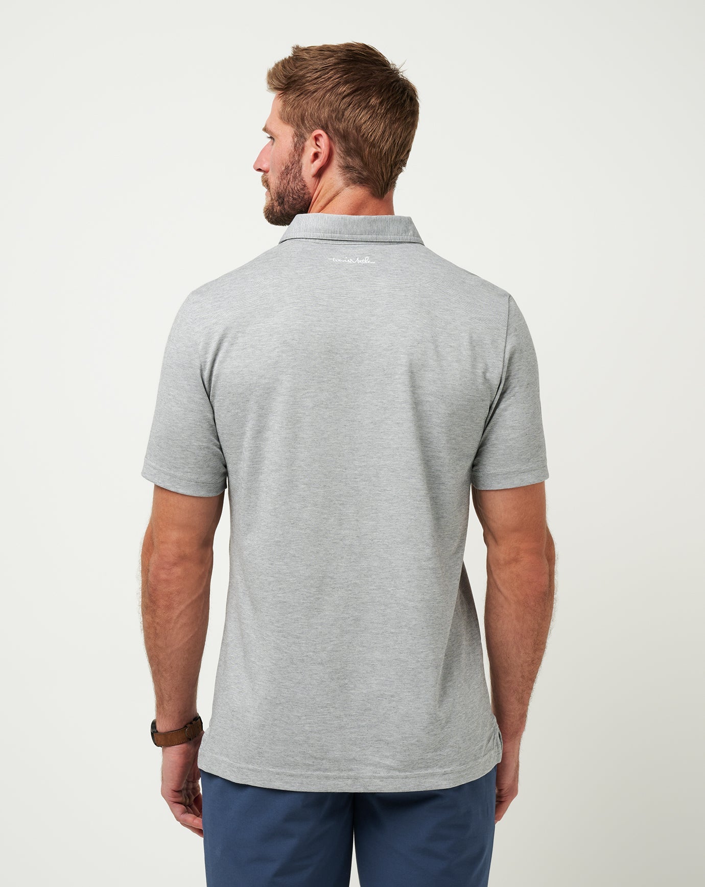 Travis Mathew Online Los Angeles Dodgers The Zinna Polo Men|Game Day|New