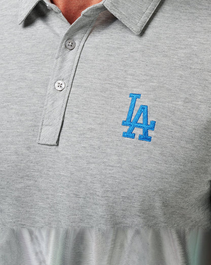 Travis Mathew Online Los Angeles Dodgers The Zinna Polo Men|Game Day|New