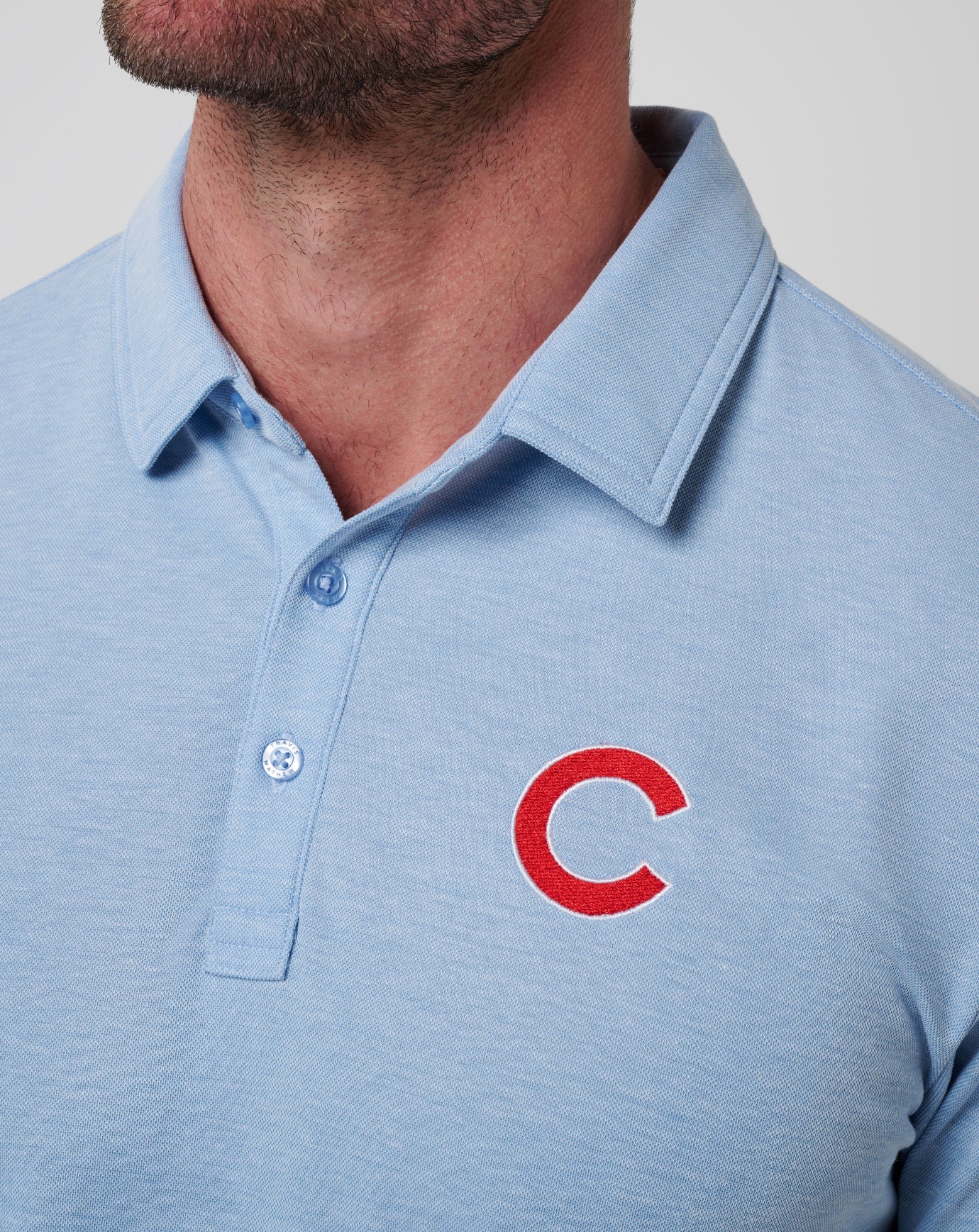 Travis Mathew Sale Chicago Cubs Playoff Pitch Polo Men|Game Day|New