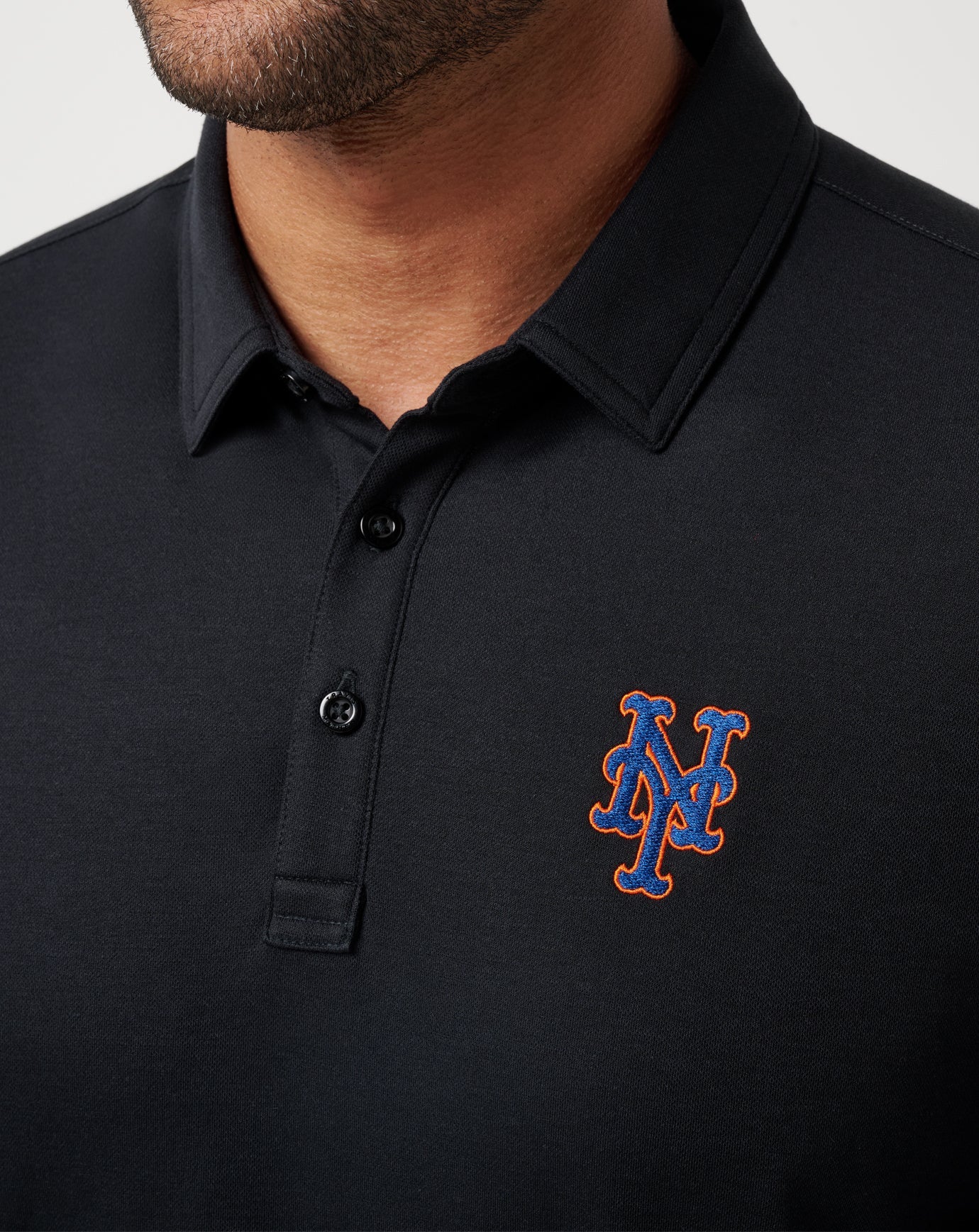 Travis Mathew Discount New York Mets Playoff Pitch Polo Men|New