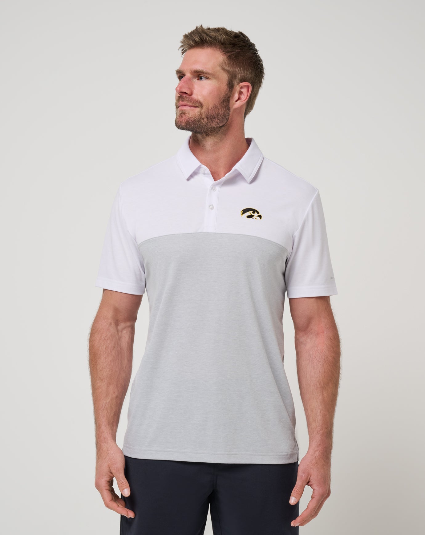 Travis Mathew Online Iowa Drop Back Polo Men|Game Day|New