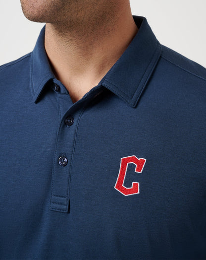 Travis Mathew Discount Cleveland Guardians Playoff Pitch Polo Men|Game Day|New
