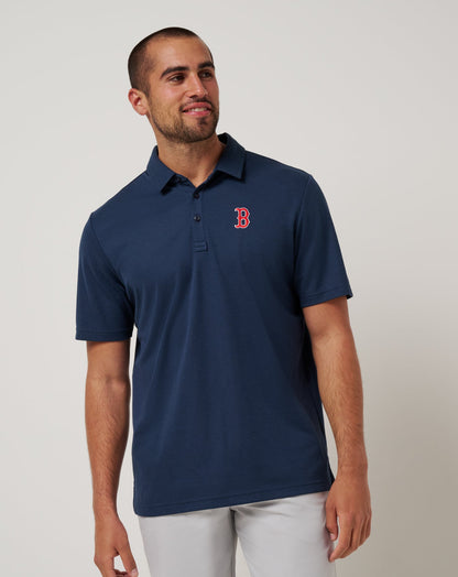 Travis Mathew US Boston Red Sox Playoff Pitch Polo Men|Game Day|New