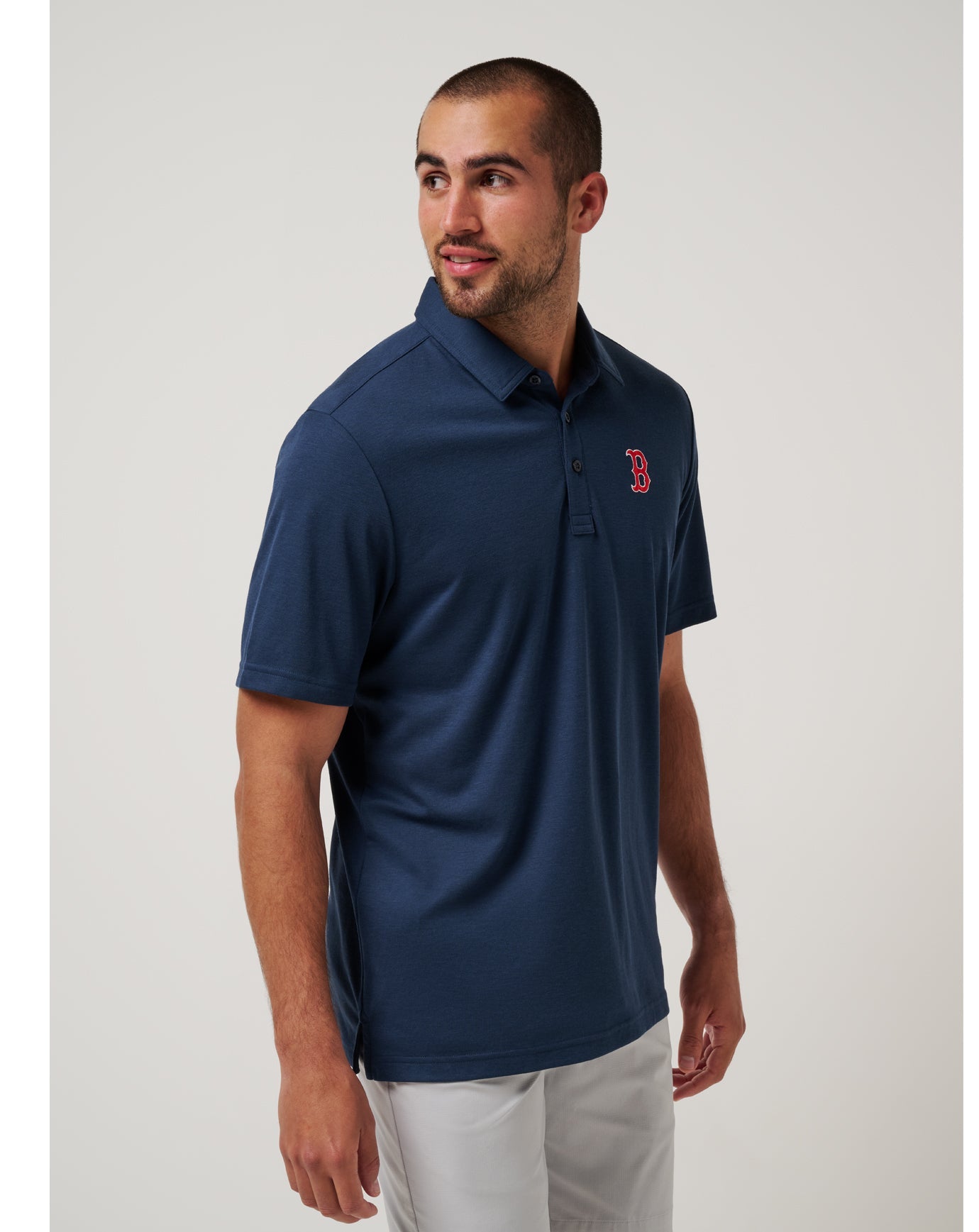 Travis Mathew US Boston Red Sox Playoff Pitch Polo Men|Game Day|New