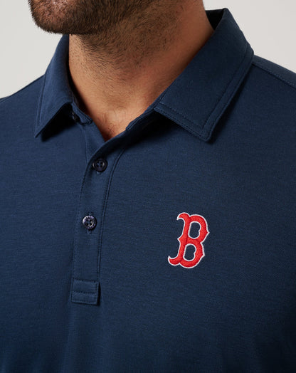 Travis Mathew US Boston Red Sox Playoff Pitch Polo Men|Game Day|New