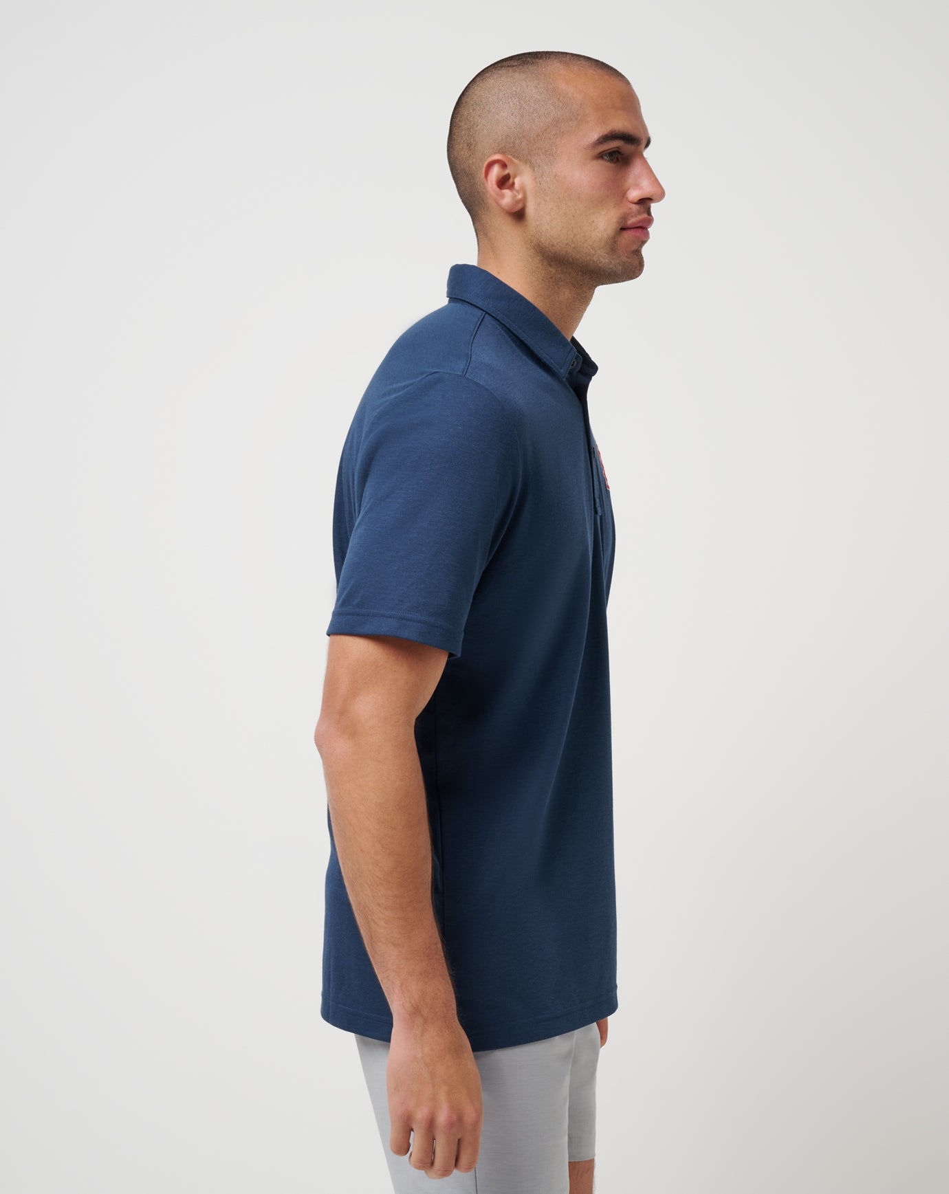 Travis Mathew Outlets St Louis Cardinals Playoff Pitch Polo Men|New