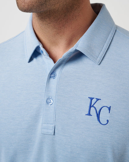 Travis Mathew Online Kansas City Royals Playoff Pitch Polo Men|New