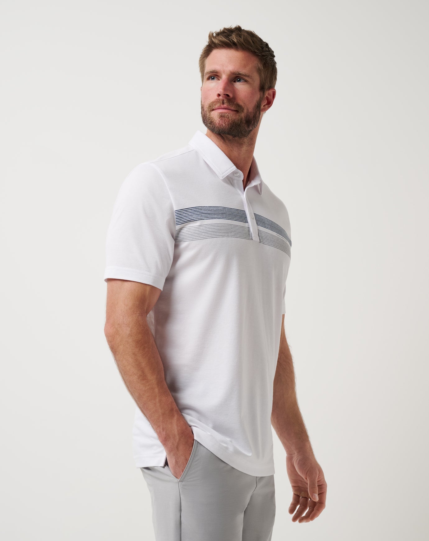 Travis Mathew Online Toronto Blue Jays Top Recruit Polo Men|Game Day|New