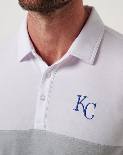 Travis Mathew Sale Kansas City Royals Home Run Leader Polo Men|New