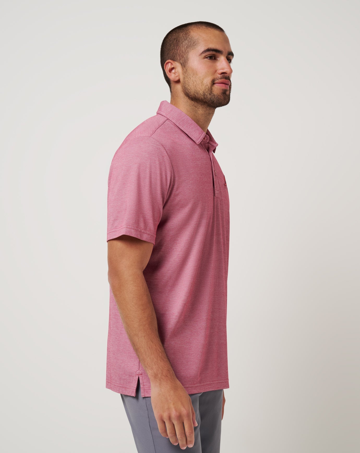 Travis Mathew Sale Atlanta Braves Playoff Pitch Polo Men|New