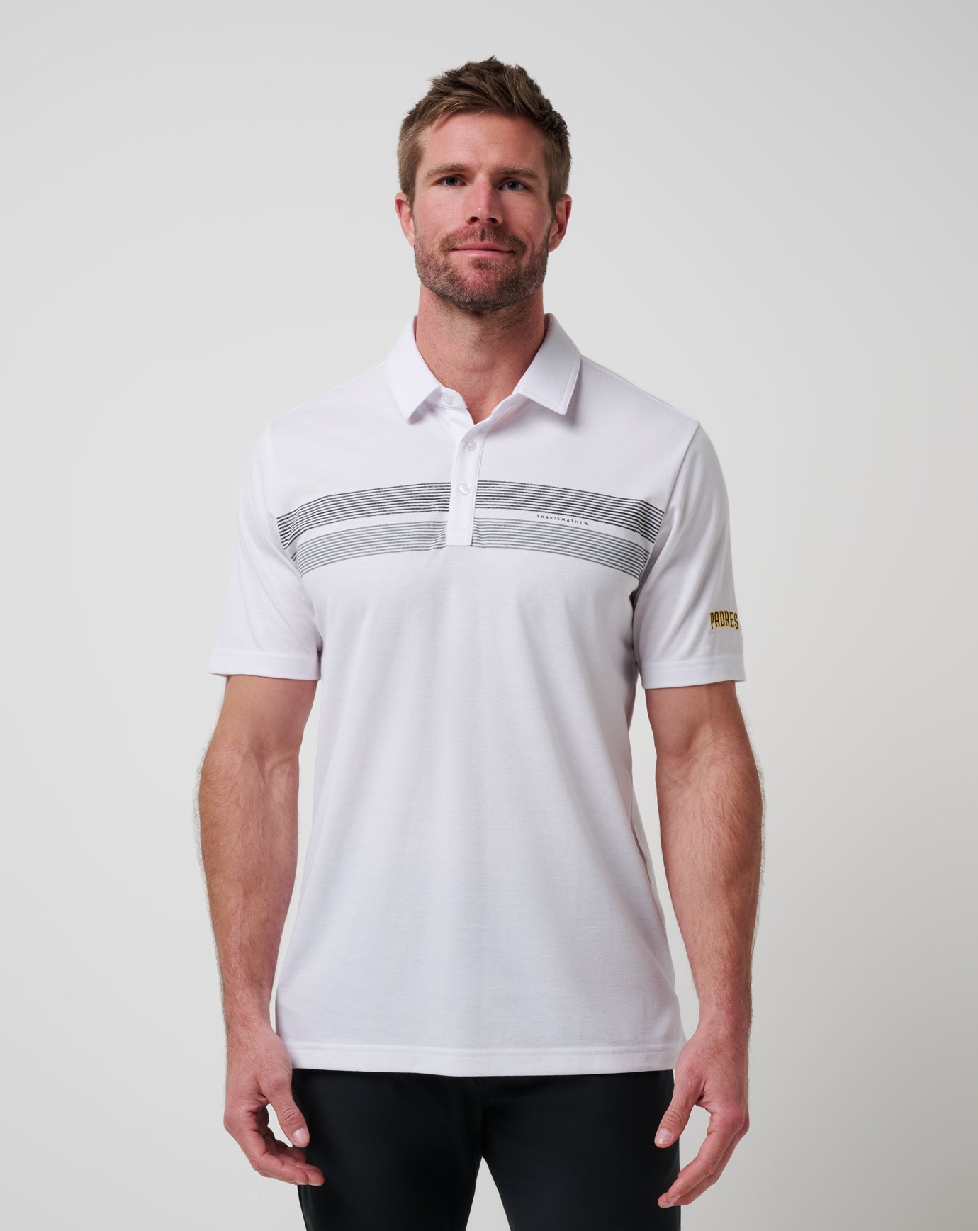 Travis Mathew Outlets San Diego Padres Top Recruit Polo Men|Game Day|New