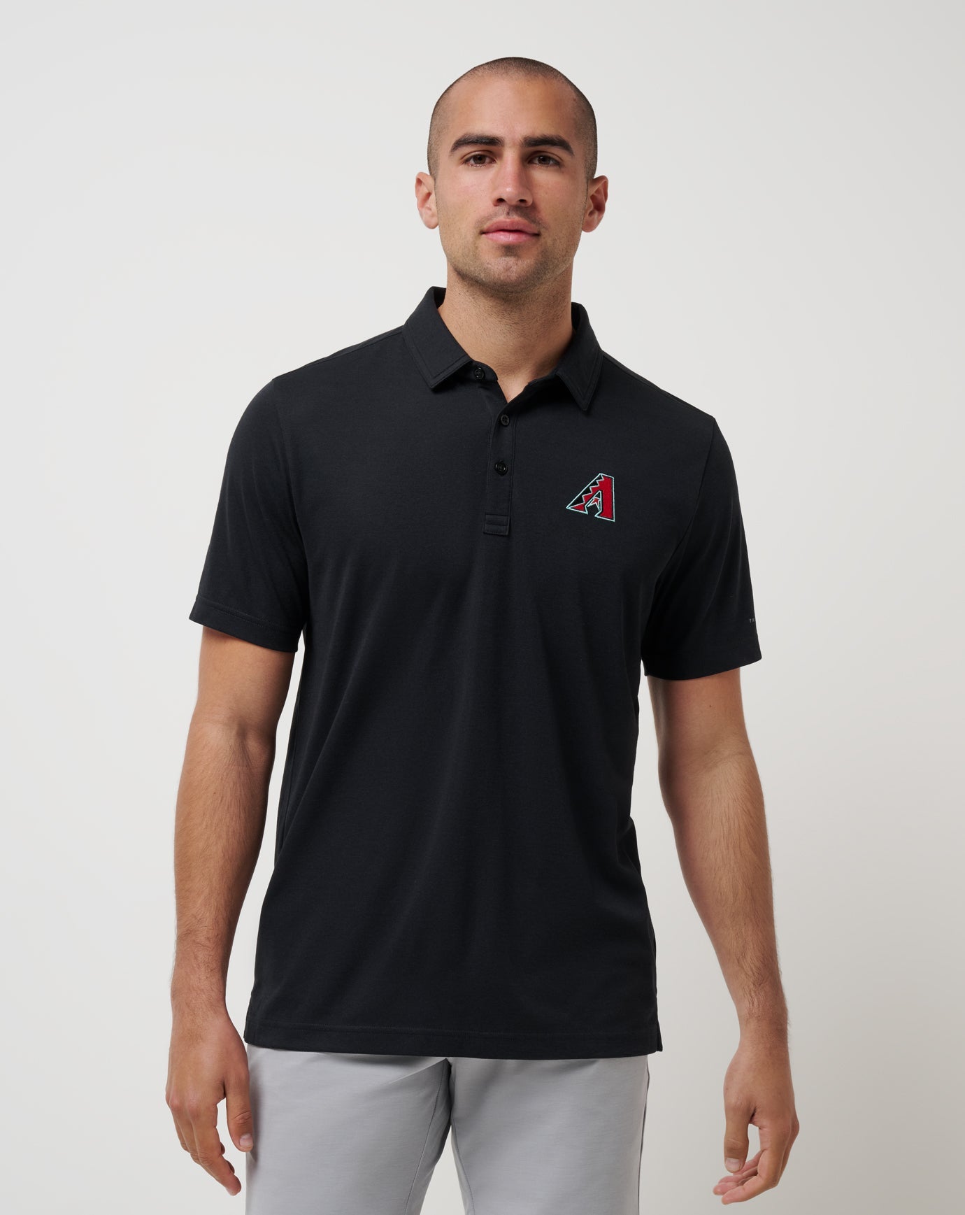 Travis Mathew For Sale Arizona Diamondbacks Playoff Pitch Polo Men|New