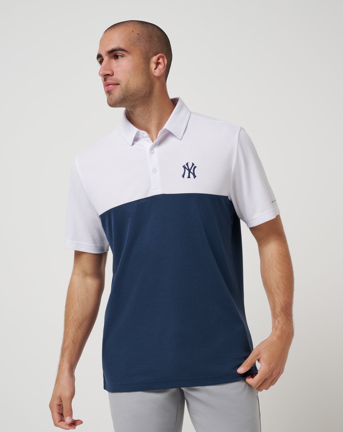 Travis Mathew Discount New York Yankees Home Run Leader Polo Men|Game Day|New