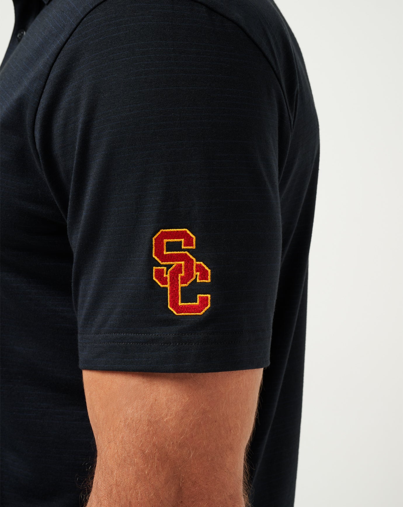 Travis Mathew Outlets USC The Heater Polo Men|Game Day|New