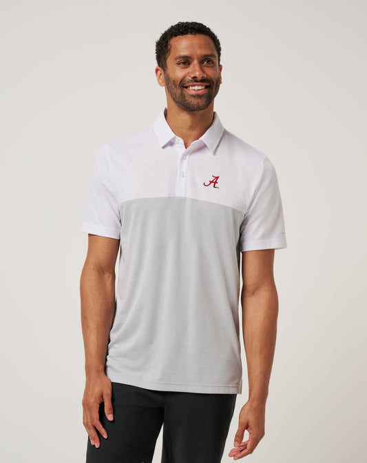 Travis Mathew Discount Alabama Drop Back Polo Men|Game Day|New
