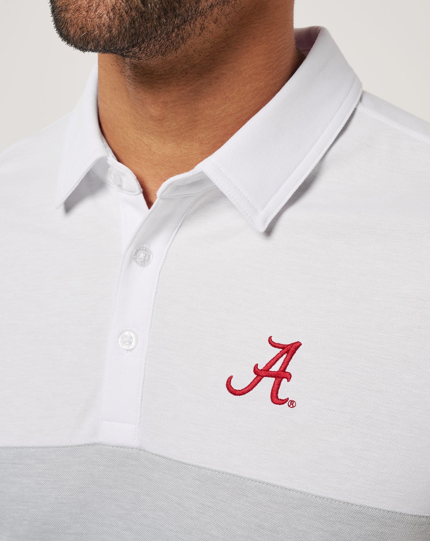 Travis Mathew Discount Alabama Drop Back Polo Men|Game Day|New