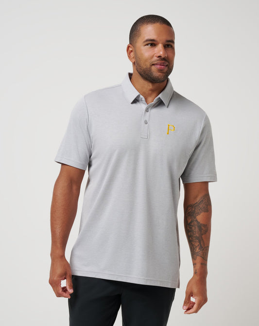 Travis Mathew Outlets Pittsburgh Pirates Playoff Pitch Polo Men|New