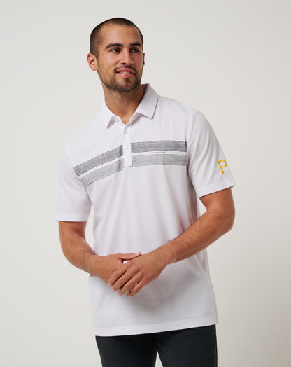 Travis Mathew For Sale Pittsburgh Pirates Top Recruit Polo Men|New