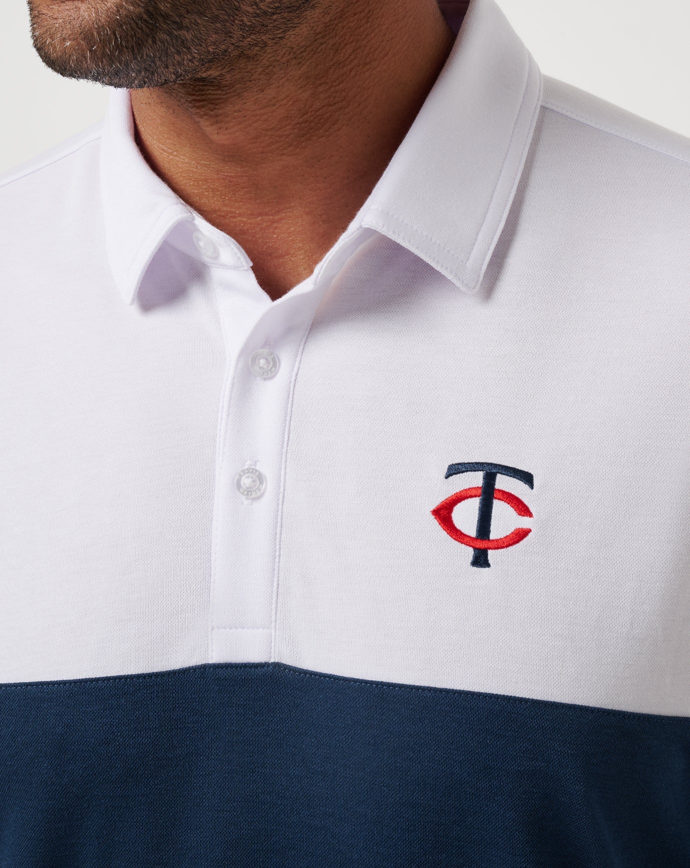 Travis Mathew Online Minnesota Twins Home Run Leader Polo Men|New