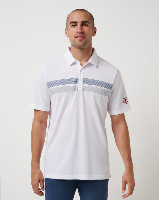 Travis Mathew Sale Minnesota Twins Top Recruit Polo Men|New
