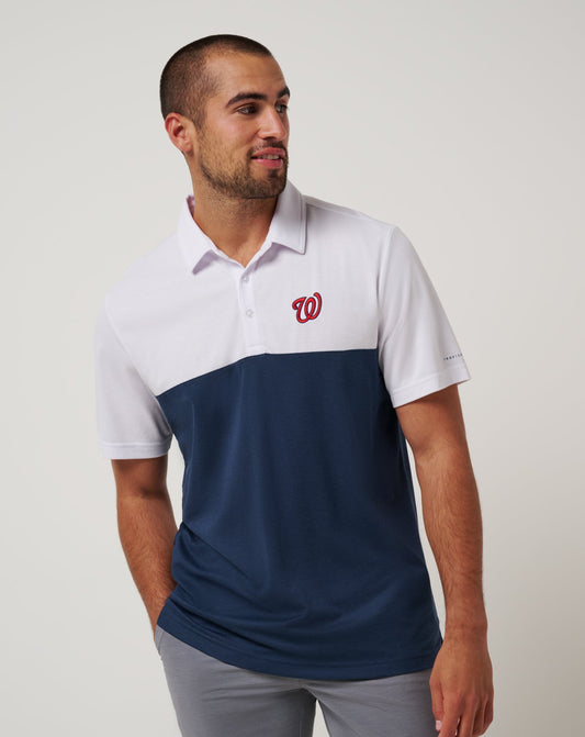 Travis Mathew Discount Washington Nationls Home Run Leader Polo Men|New