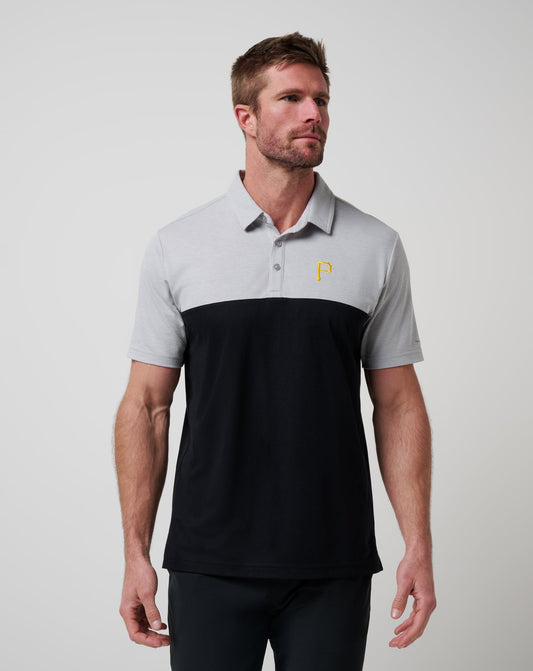 Travis Mathew Online Pittsburgh Pirates Home Run Leader Polo Men|New