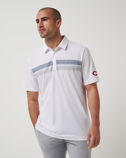 Travis Mathew Sale Cincinatti Reds Top Recruit Polo Men|New