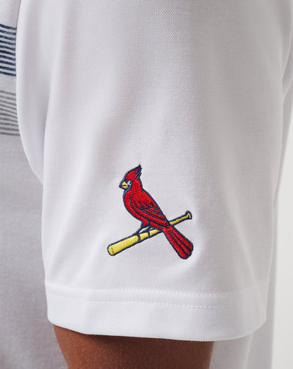 Travis Mathew Outlets St Louis Cardinals Top Recruit Polo Men|New