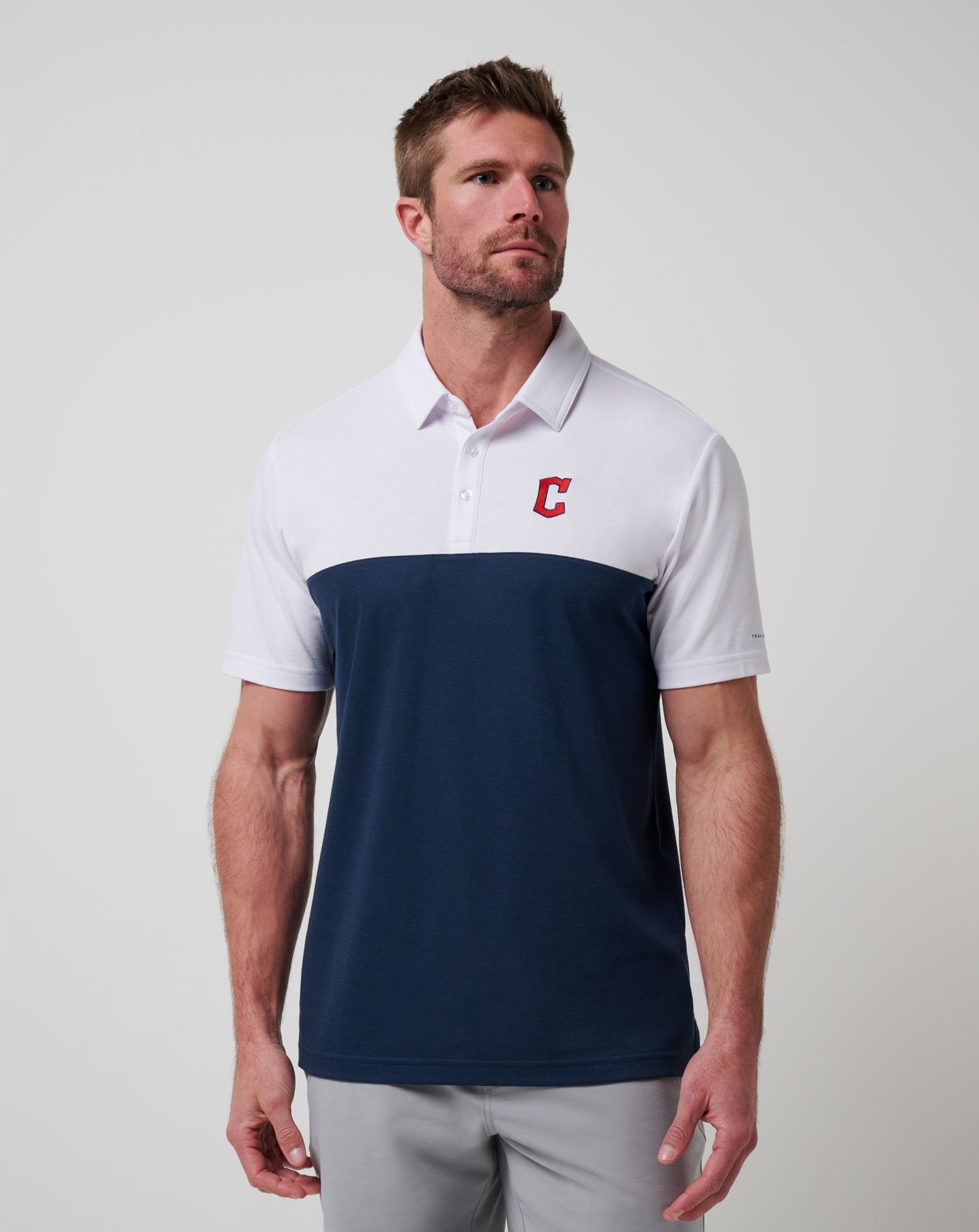 Travis Mathew Online Cleveland Guardians Home Run Leader Polo Men|Game Day|New