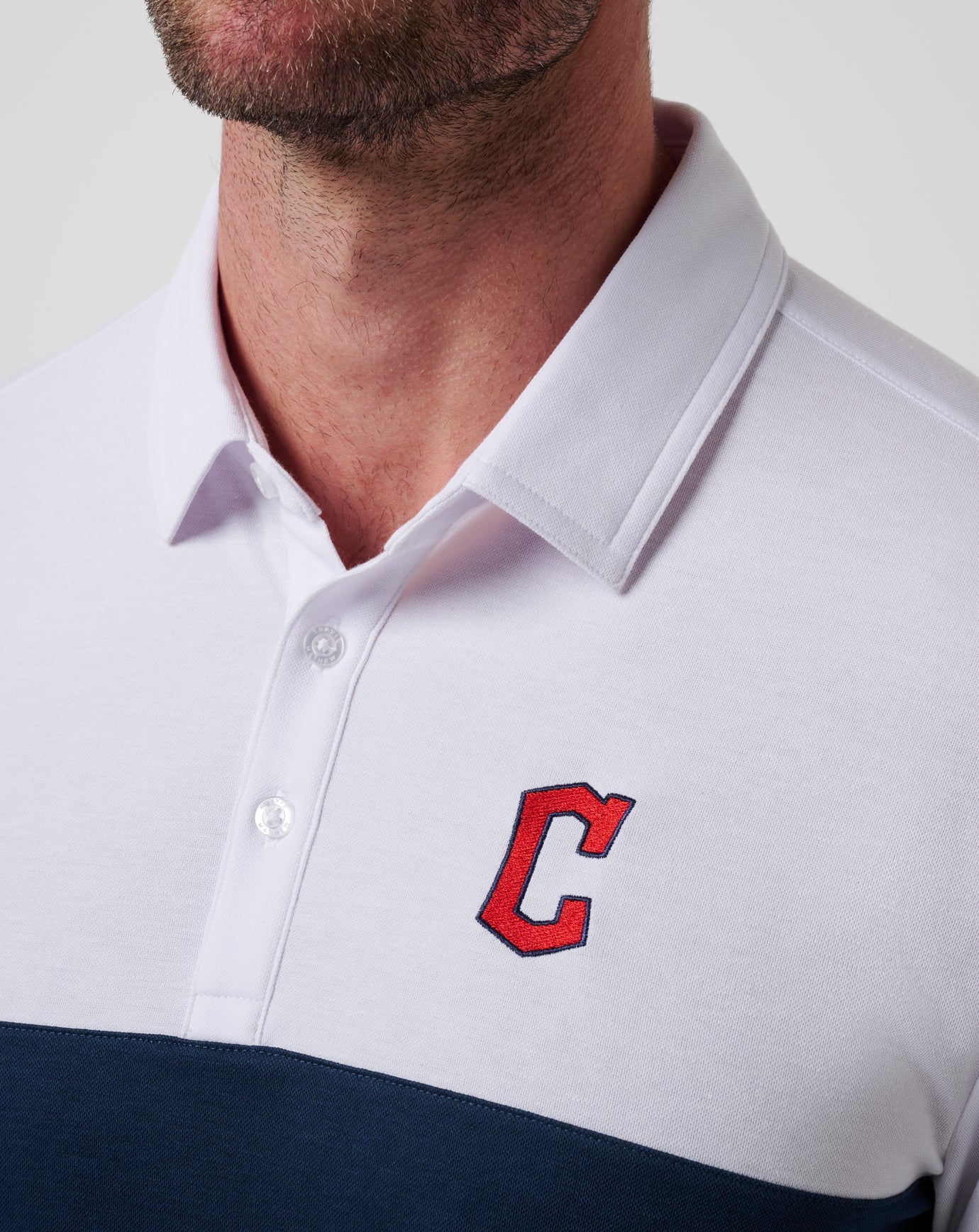 Travis Mathew Online Cleveland Guardians Home Run Leader Polo Men|Game Day|New