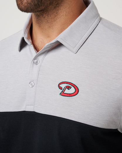 Travis Mathew Outlets Arizona Diamondbacks Home Run Leader Polo Men|New