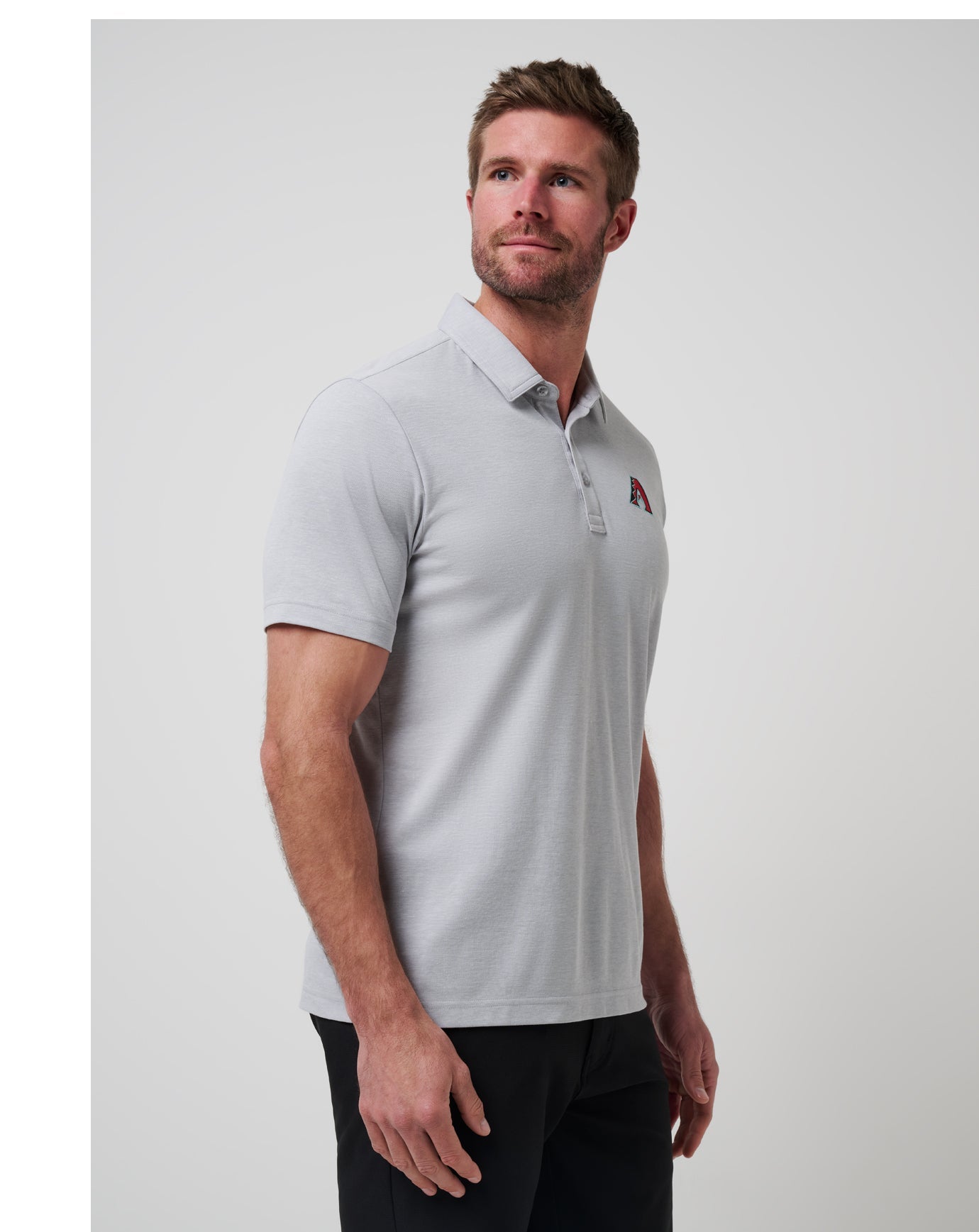 Travis Mathew For Sale Arizona Diamondbacks Playoff Pitch Polo Men|New