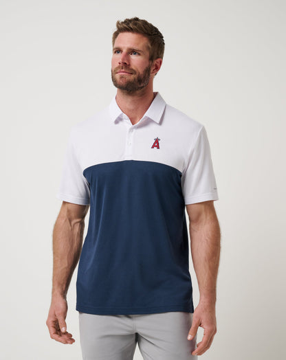 Travis Mathew Online Los Angeles Angels Home Run Leader Polo Men|New
