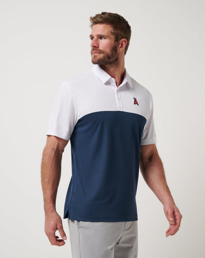 Travis Mathew Online Los Angeles Angels Home Run Leader Polo Men|New