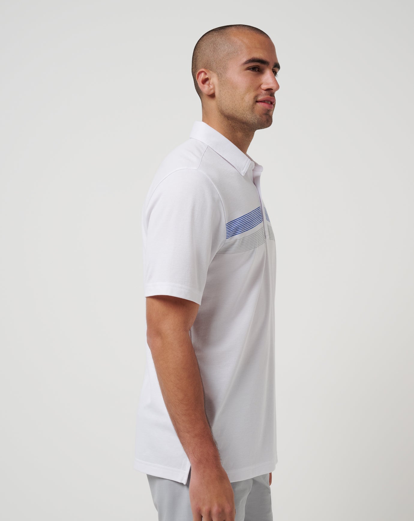 Travis Mathew Discount Chicago Cubs Top Recruit Polo Men|Game Day|New