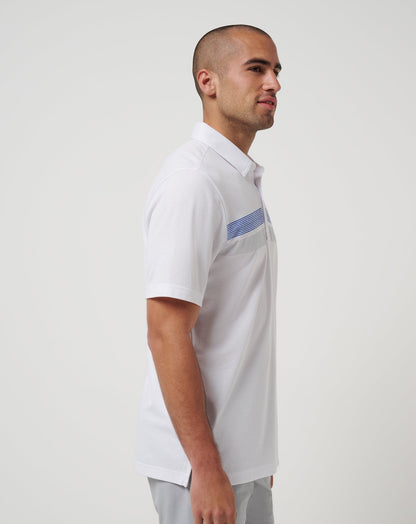 Travis Mathew Discount Chicago Cubs Top Recruit Polo Men|Game Day|New