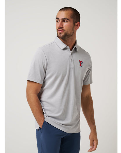 Travis Mathew For Sale Texas Rangers Playoff Pitch Polo Men|New