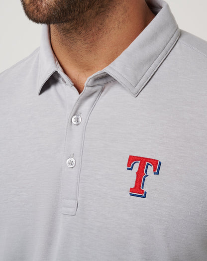 Travis Mathew For Sale Texas Rangers Playoff Pitch Polo Men|New