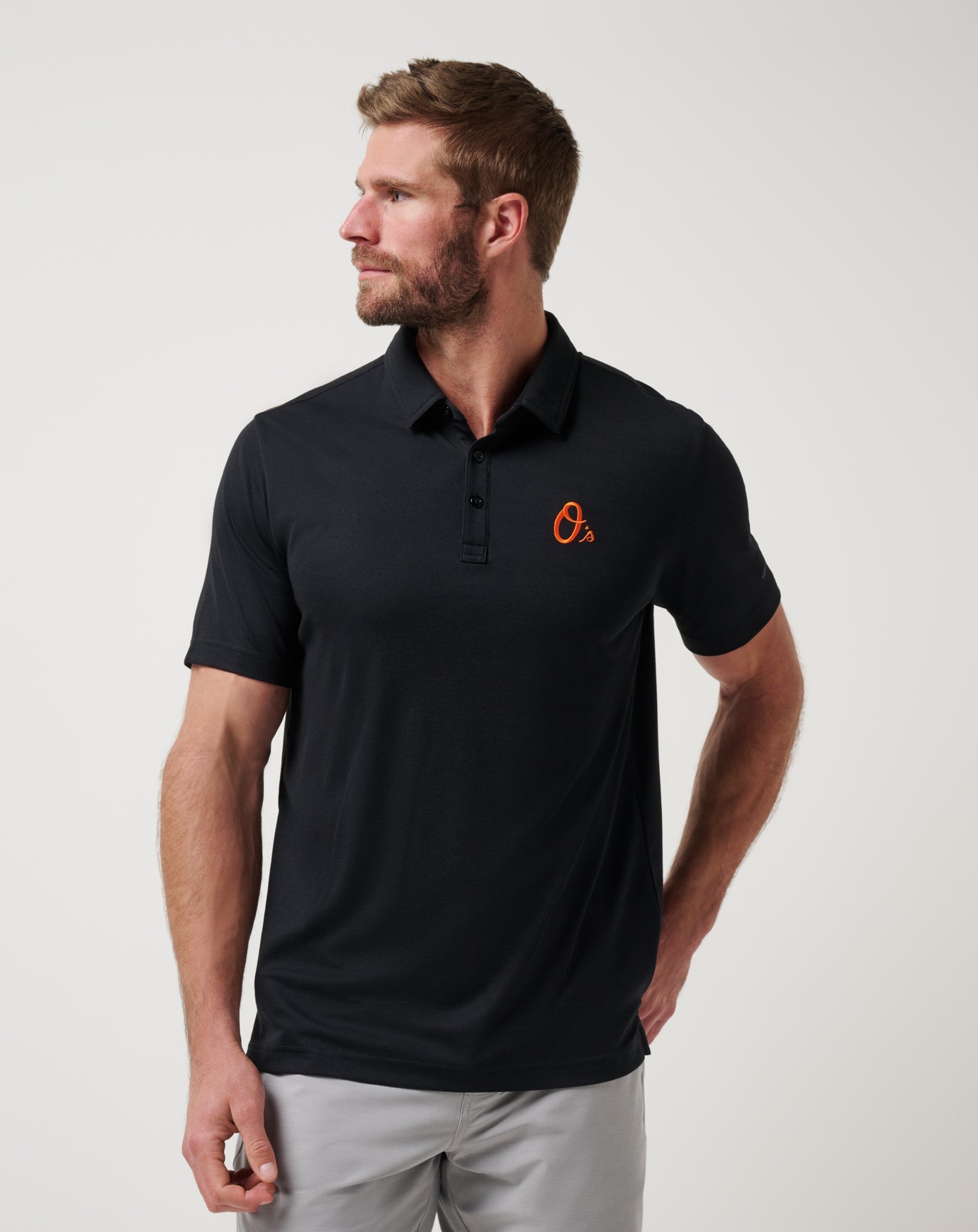Travis Mathew Discount Baltimore Orioles Playoff Pitch Polo Men|New