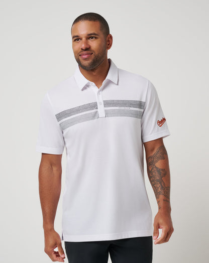 Travis Mathew Outlets Baltimore Orioles Top Recruit Polo Men|New
