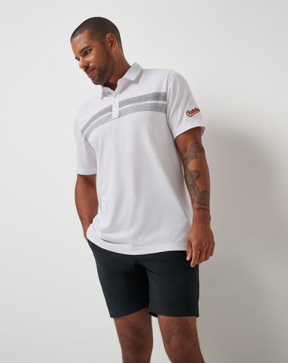 Travis Mathew Outlets Baltimore Orioles Top Recruit Polo Men|New